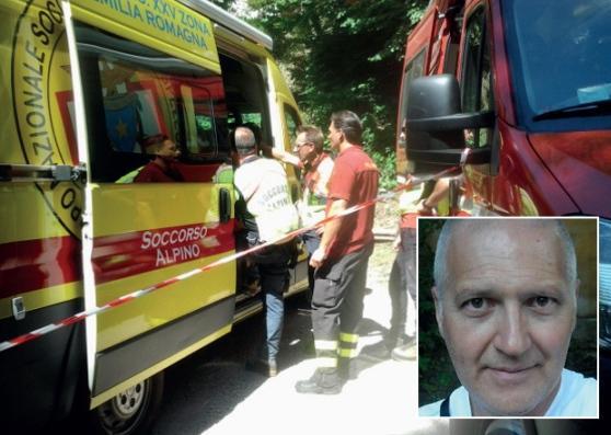 Il campo base per le ricerche e il disperso Marcello Vaccai