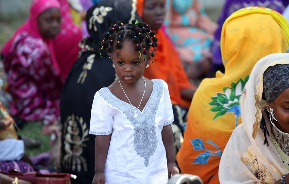 In festa per la fine del Ramadan 