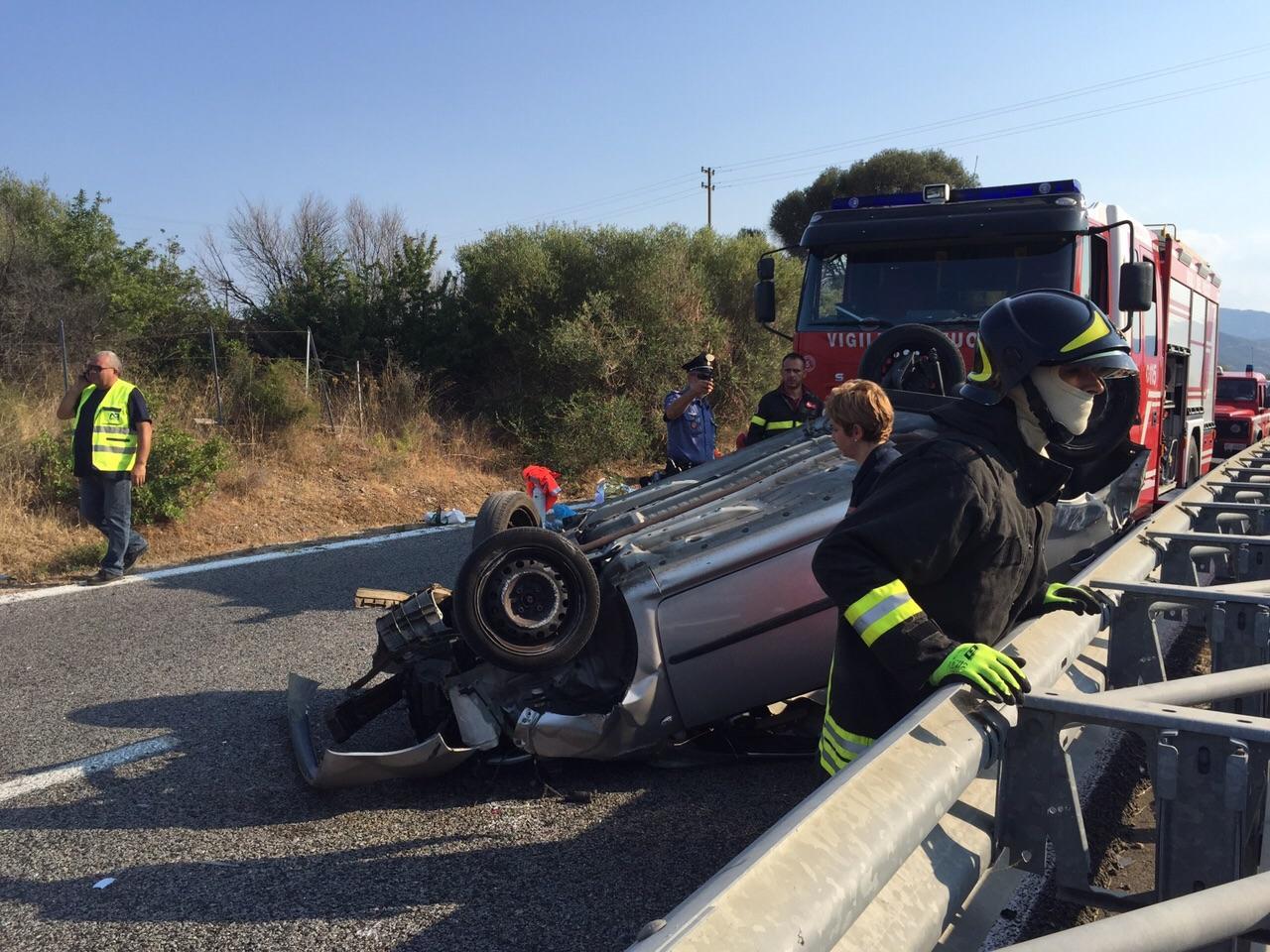 L'incidente mortale sulla 131 Dcn