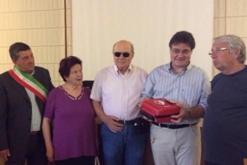 Defibrillatore donato allo Sporting Bozzano