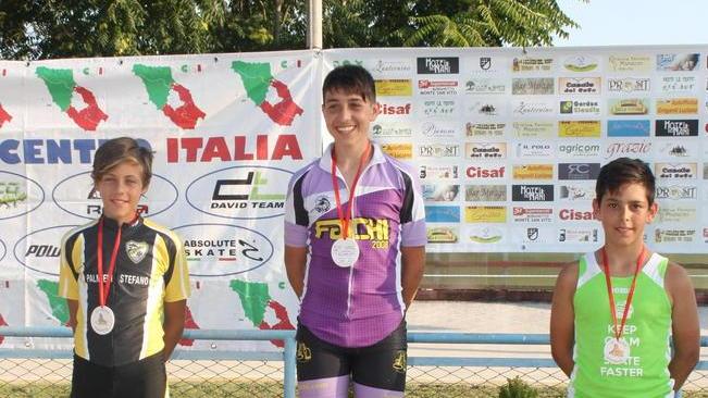 Pattinaggio, volano Christian Del Cherico e Francesca Mori