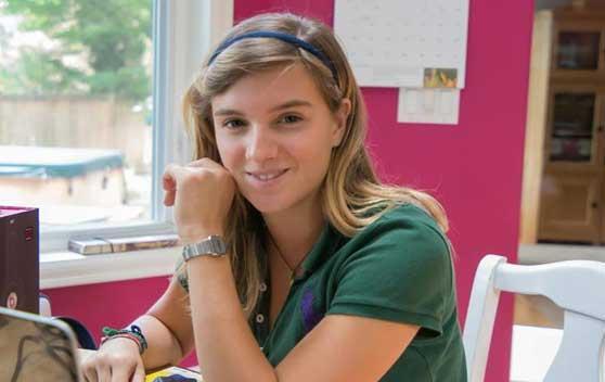 Lavinia Mazzanti in una foto dal suo profilo Facebook