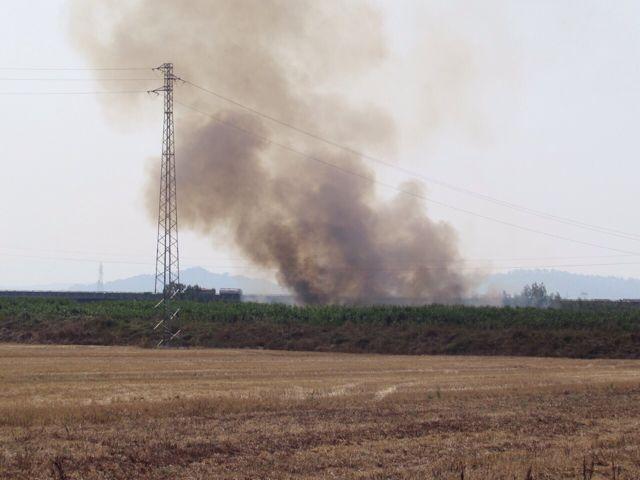 Bruciano le campagne intorno al Faldo, roghi dolosi