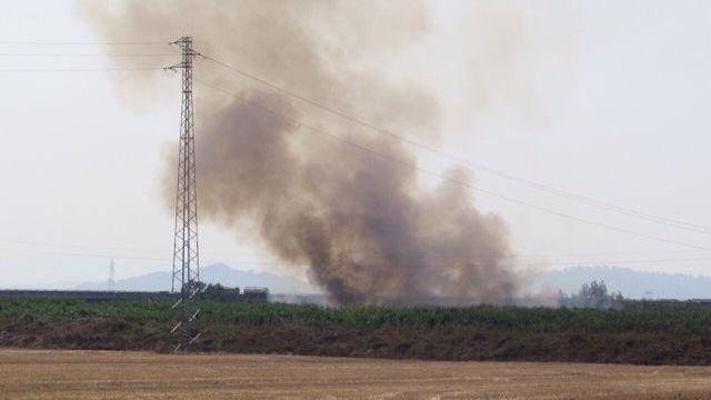 Bruciano le campagne intorno al Faldo, roghi dolosi