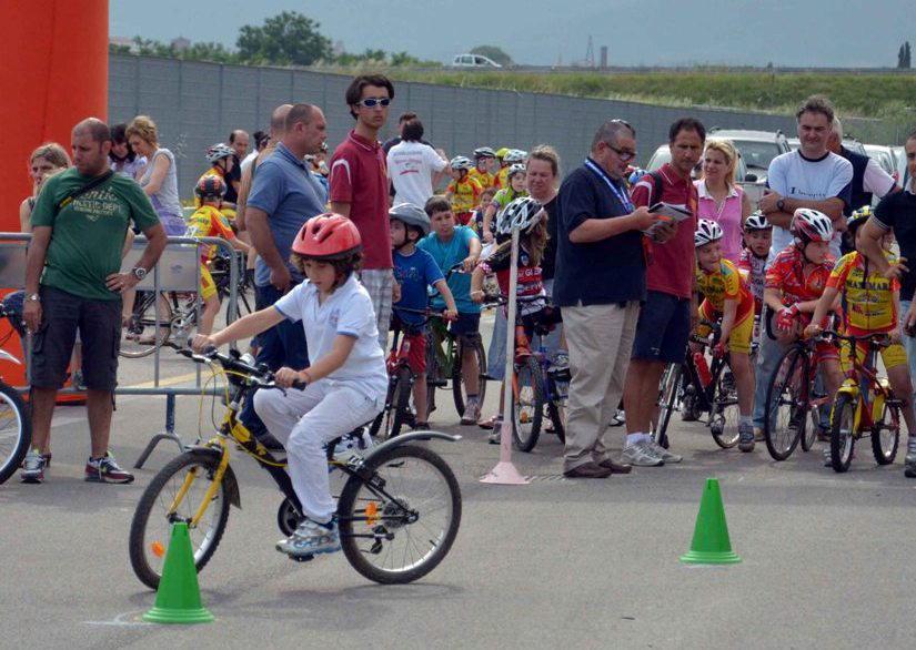 Gimkana per giovani ciclisti a San Baronto