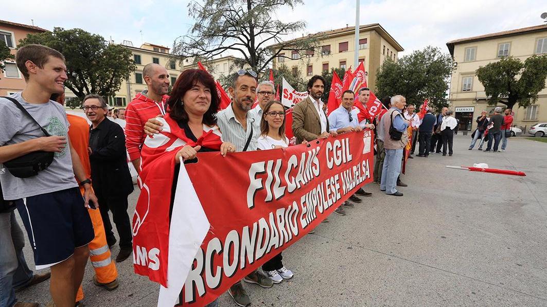 Una manifestazione della Cgil
