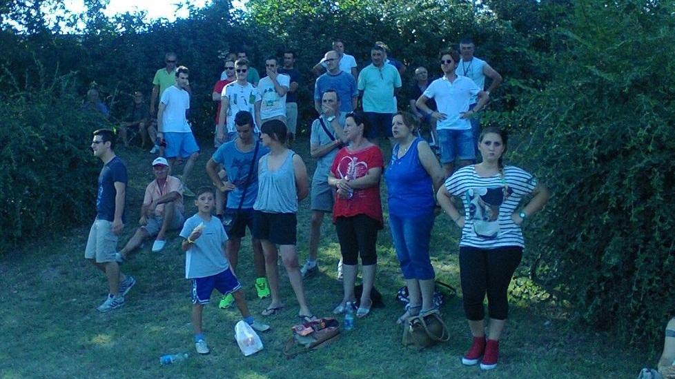 Sugli spalti a Viano c’era anche Caronte