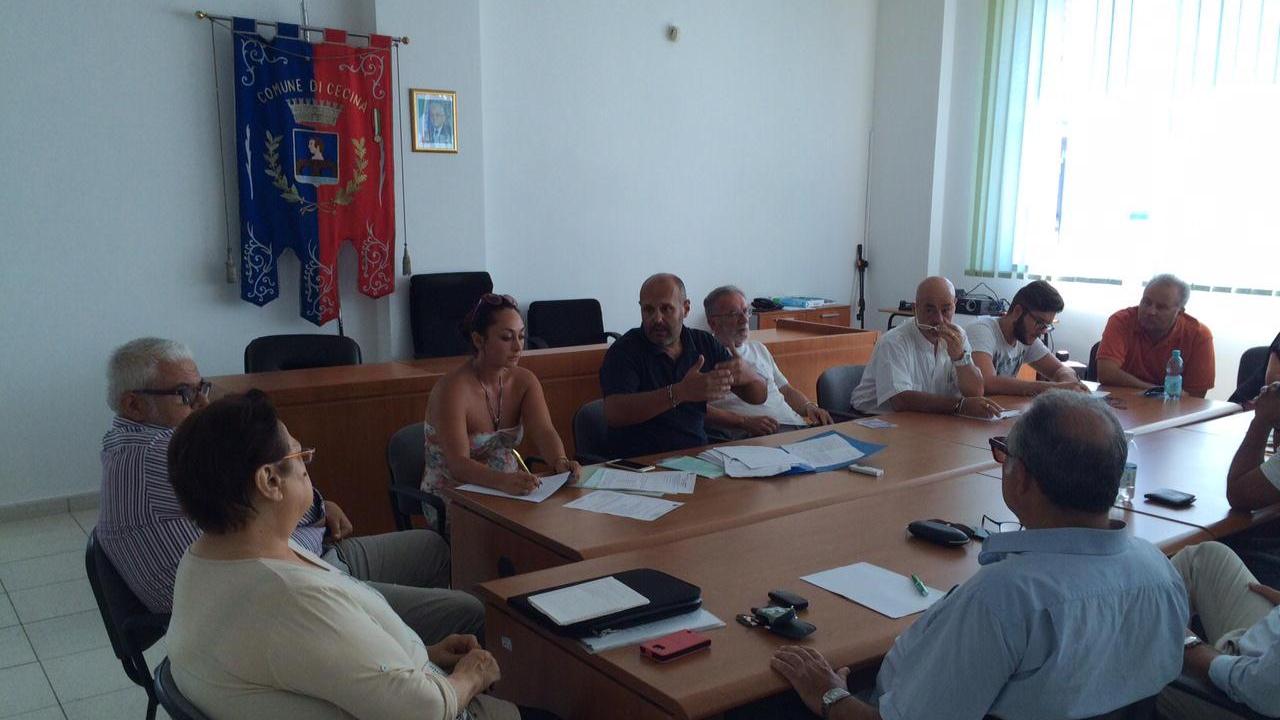 Un momento dei lavori della seconda e terza commissione consiliare