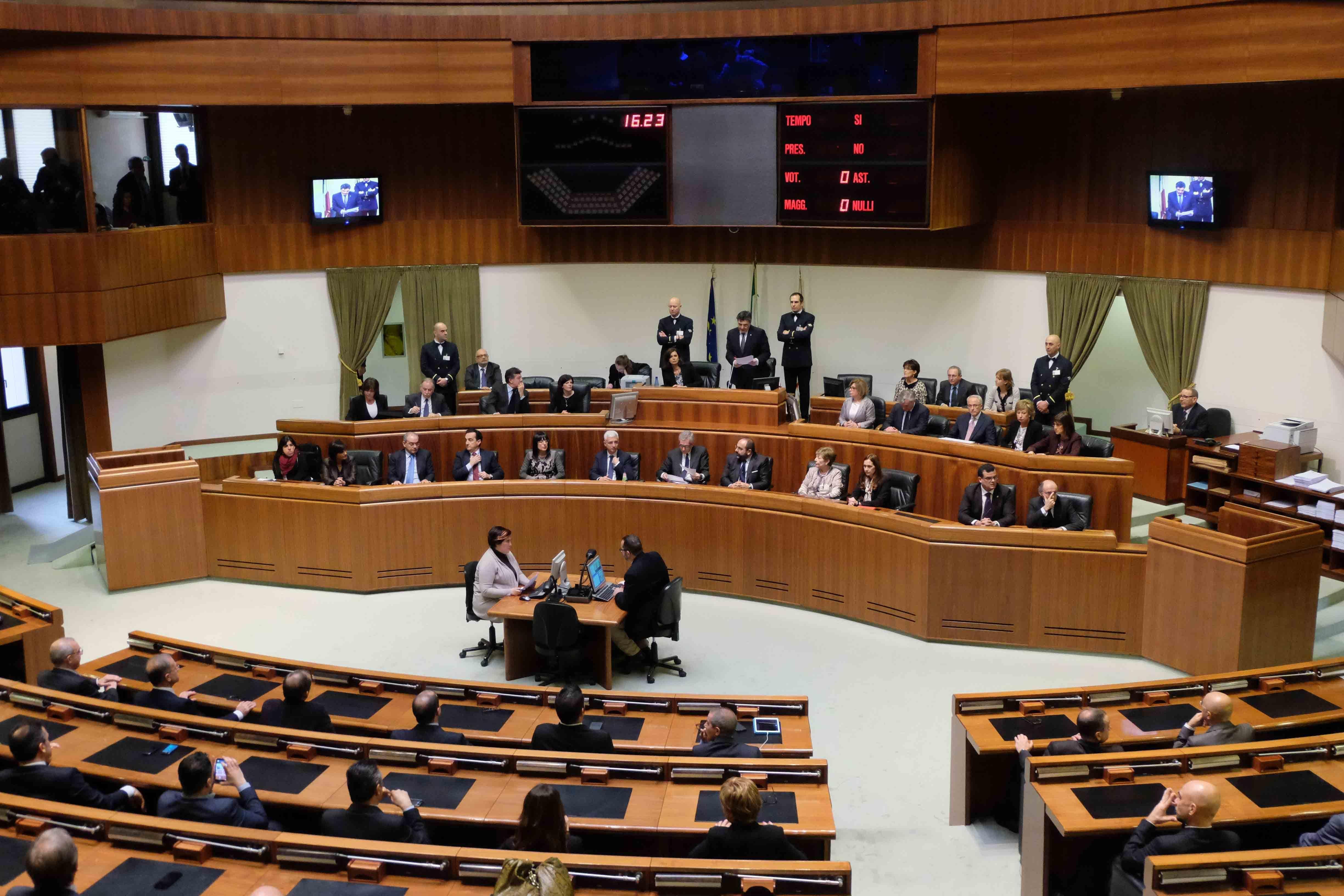 Il consiglio regionale