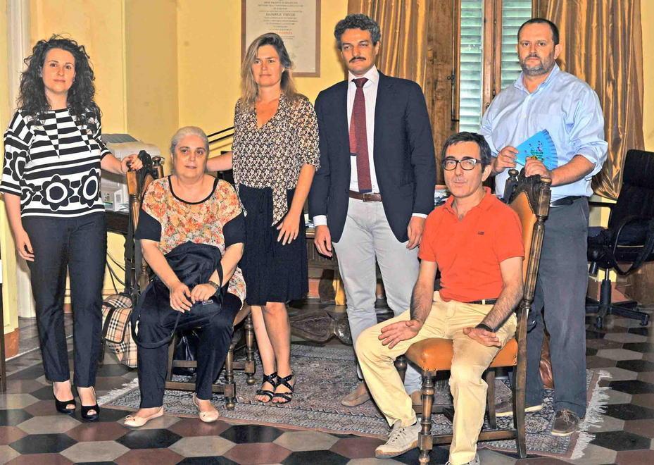 Gli avvocati difensori dei sei ex ispettori di Publicontrolli assolti (foto Gori)