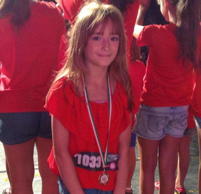 Tra sogno e realtà, Paola, 11 anni, trionfa a Casciana