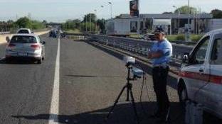 Variante come una pista Fermato a 165 km orari