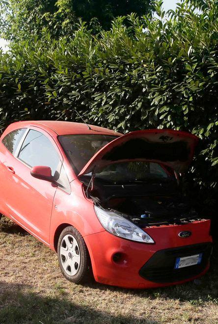 In auto contro un camion 