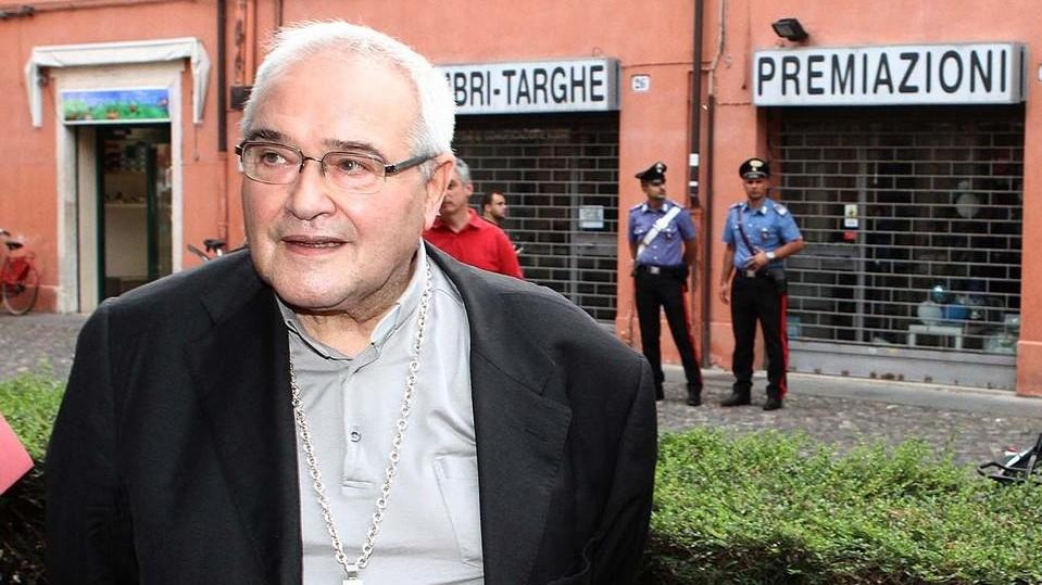 Il vescovo di Ferrara-Comacchio Luigi Negri