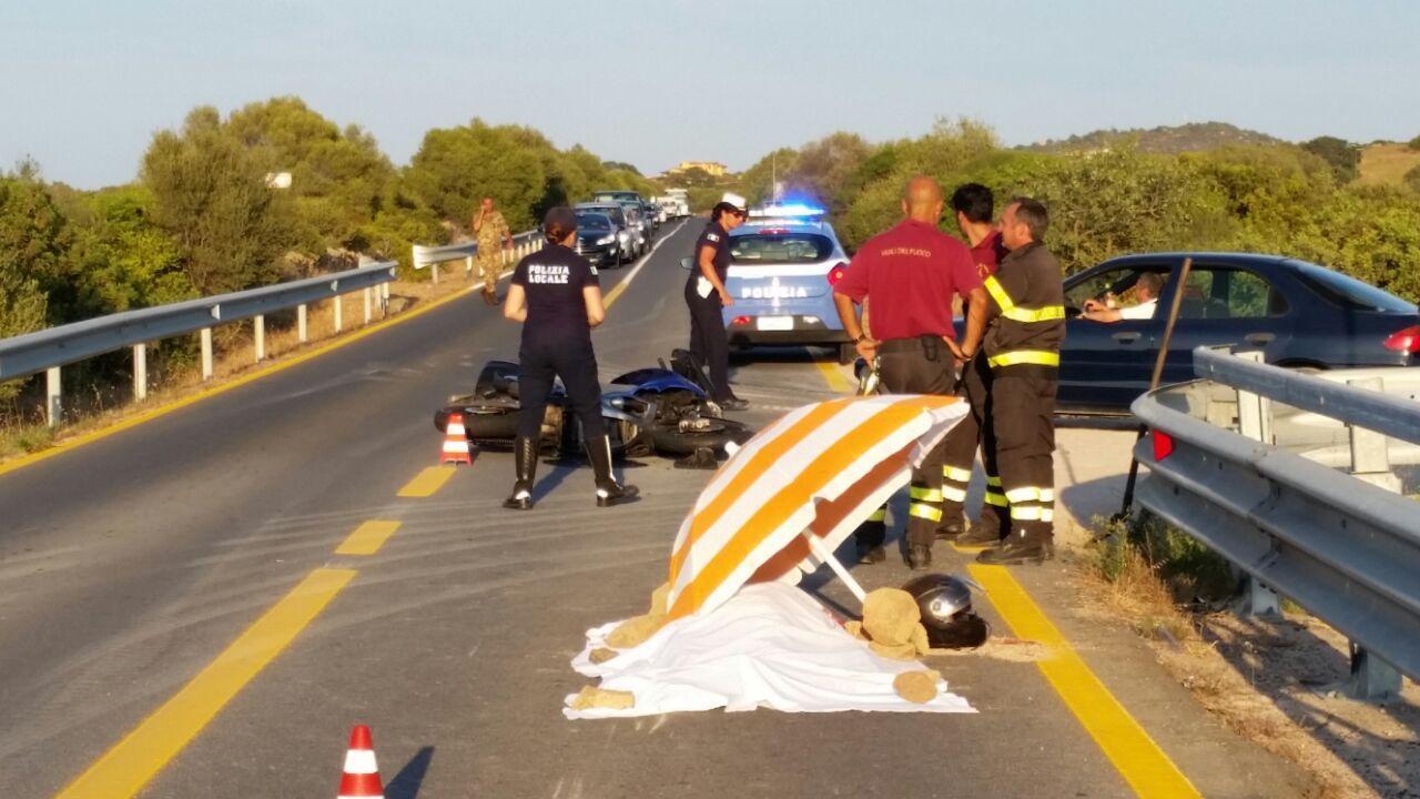 Un morto sulla strada tra Murta Maria e Porto San Paolo