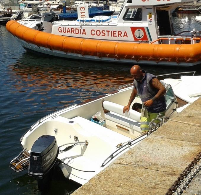 Ritrovata una barca “perduta” alla Palmaria