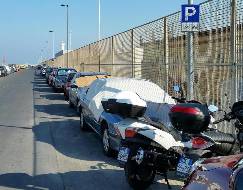 Sosta alla diga, sopralluogo in cerca di soluzione