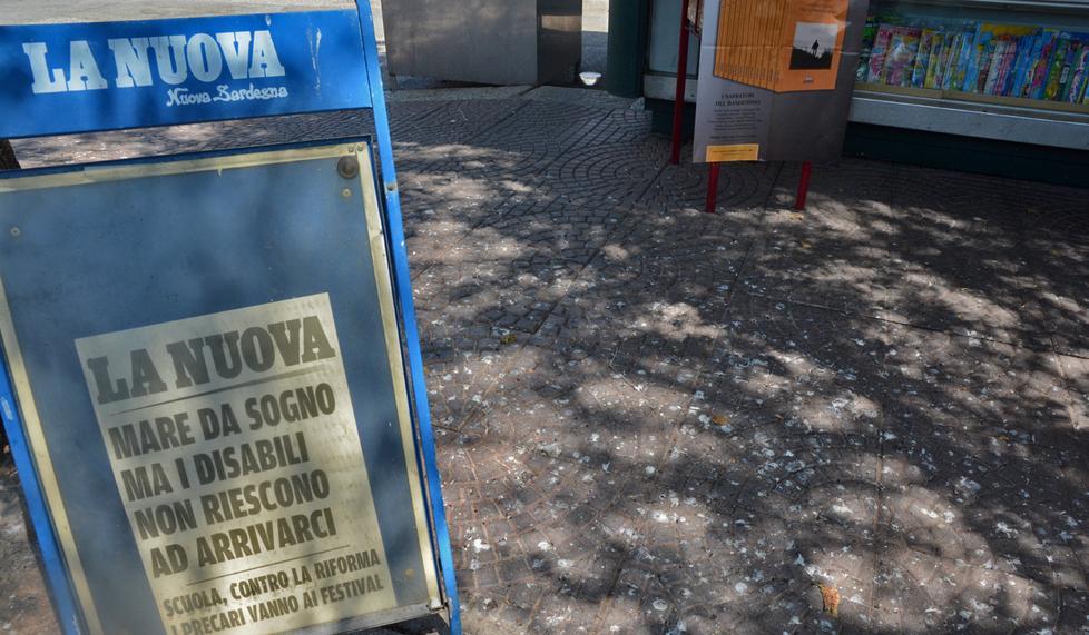 La truffa della “gomma bucata” 