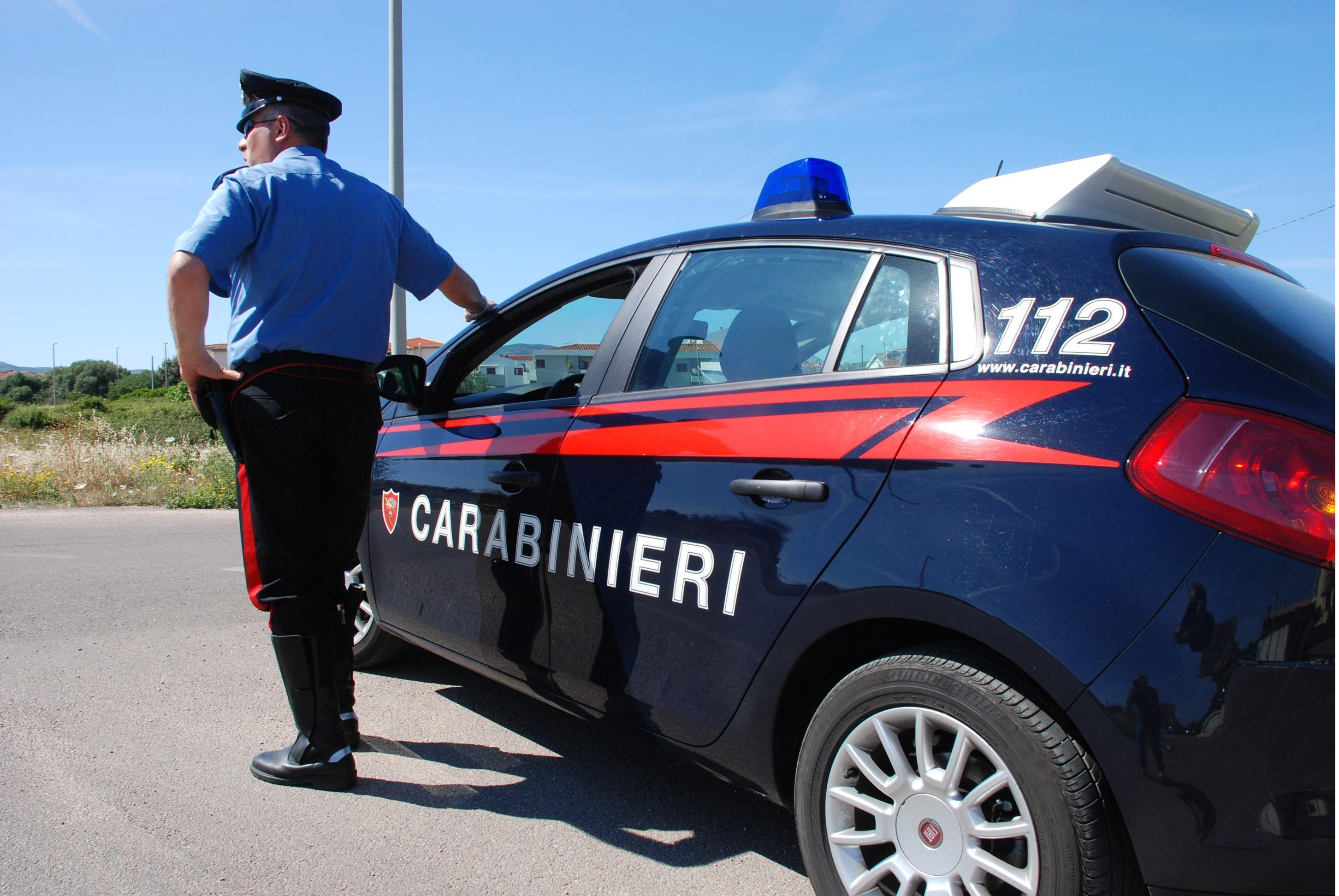 L'uomo è stato arrestato dai carabinieri