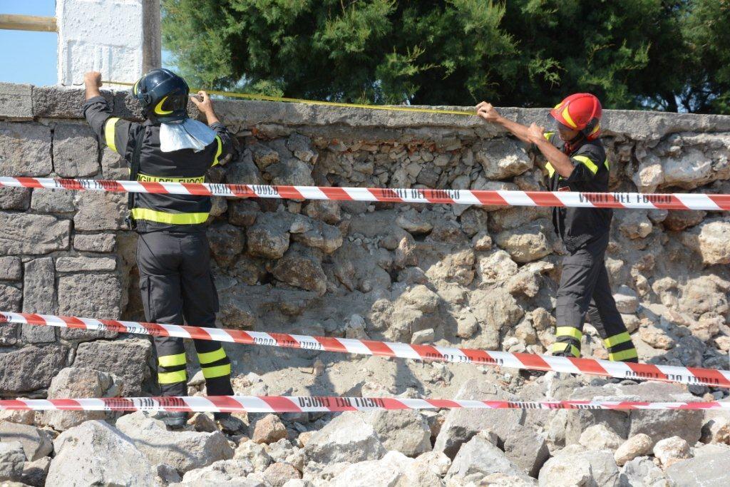 Controlli dei vigili del fuoco a Platamona