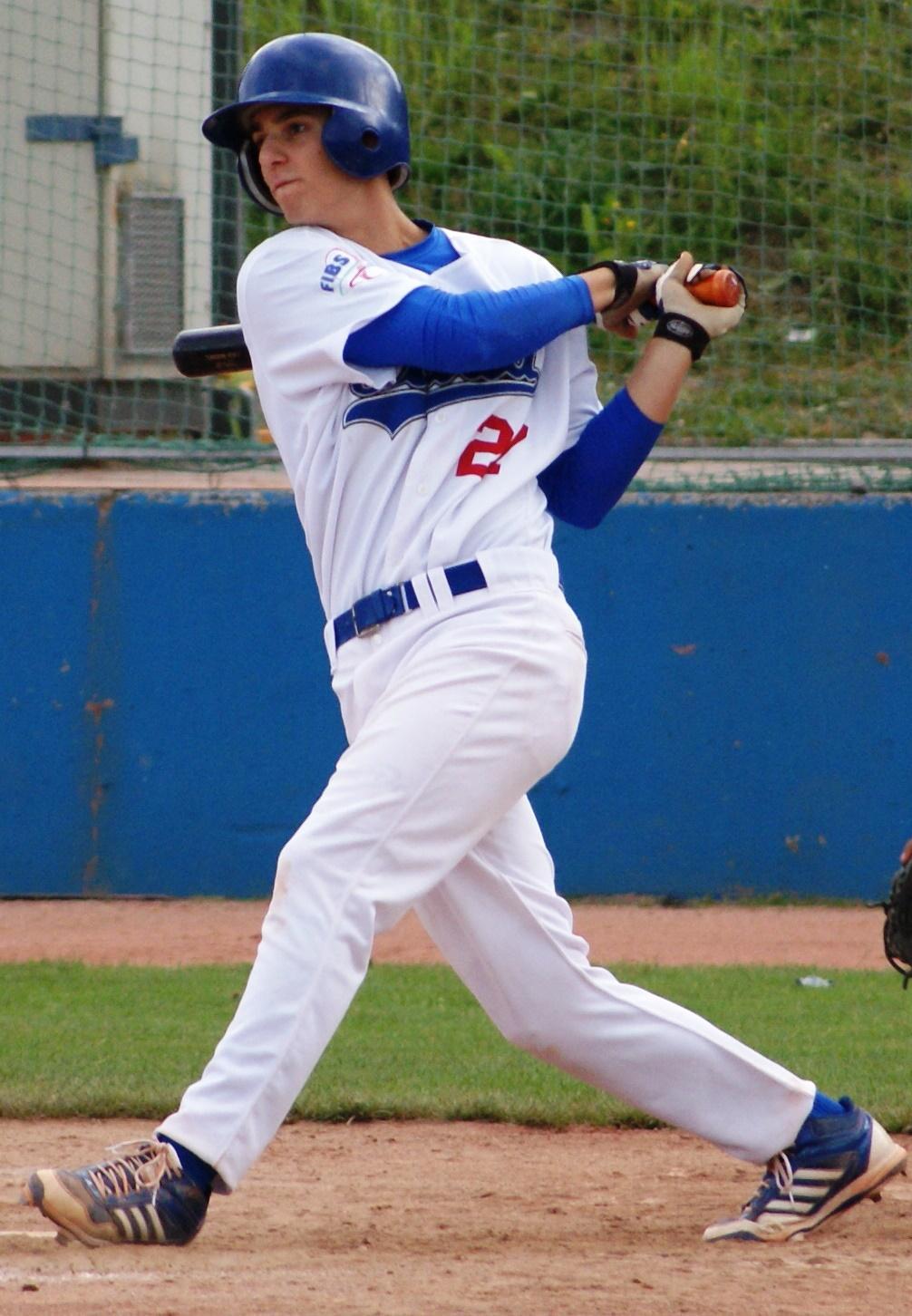 Matteo Frigeri è campione d'Europa di baseball 