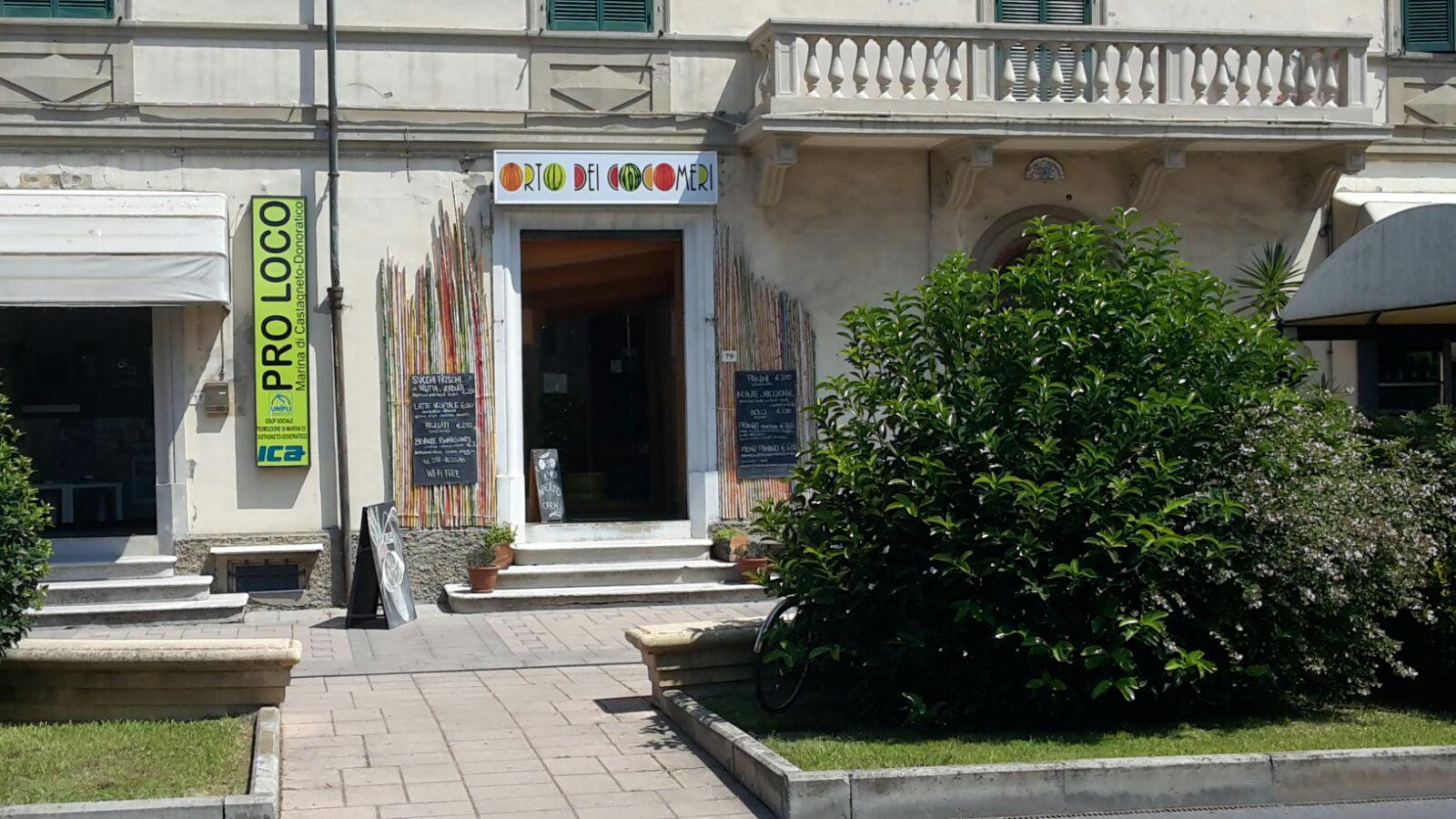 Il ristorante dove è avvenuta la rapina a mano armata (foto Falorni)