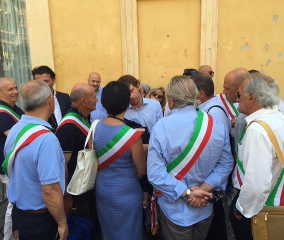 La protesta dei piccoli comuni 