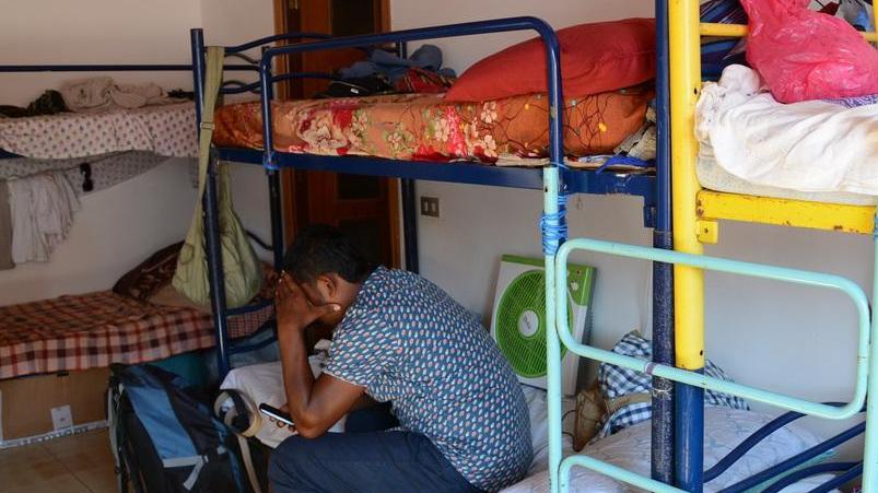Tugurio in affitto per 24 persone