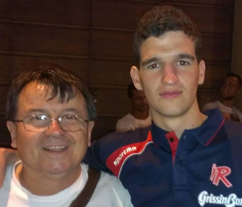 Federico Mussini al “Lein Game” premia i vincitori del torneo U15