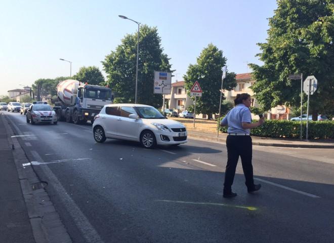 L'incidente stradale al Poggetto