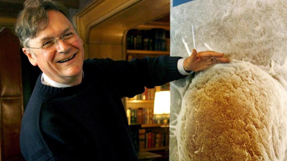 Il premio Nobel Tim Hunt