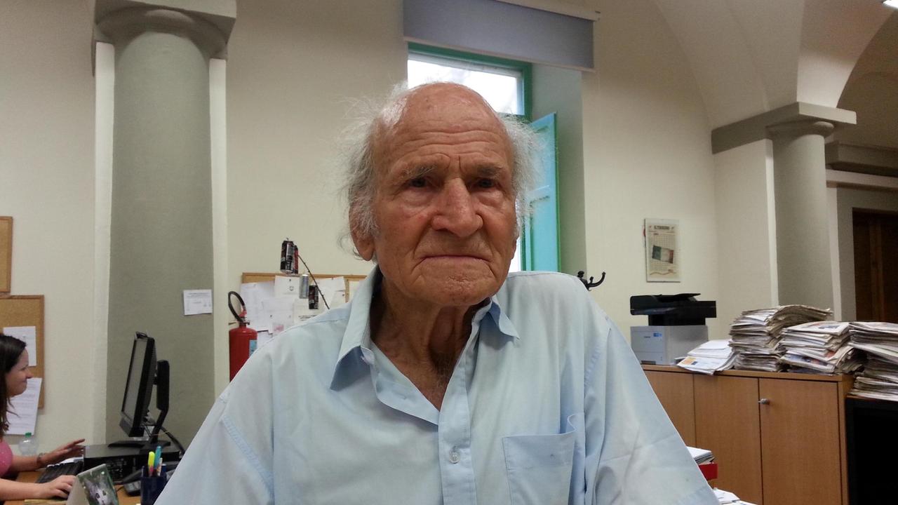 Lo scrittore Sirio Balleri, nato il 15 settembre1929 a Serravalle Pistoiese