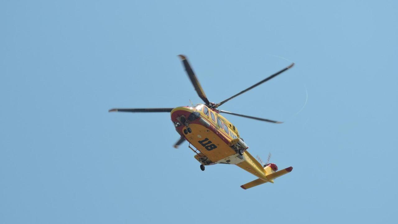 L'elisoccorso in volo