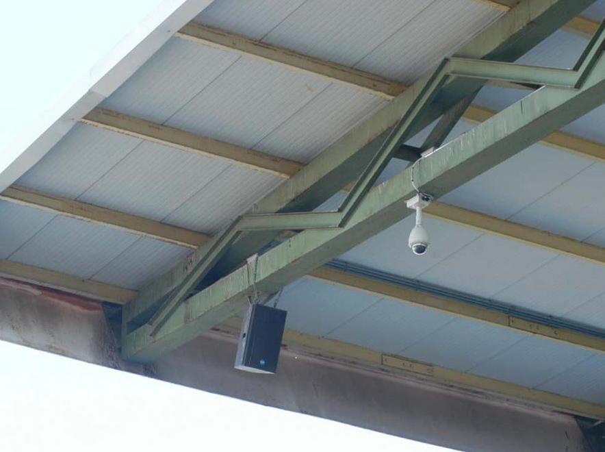 Scomparse le telecamere di sicurezza allo stadio 