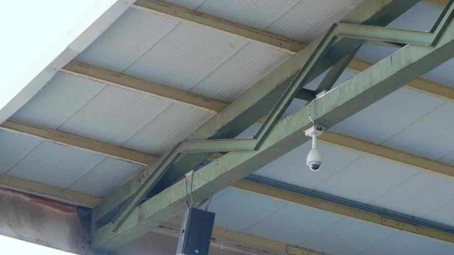 Scomparse le telecamere di sicurezza allo stadio