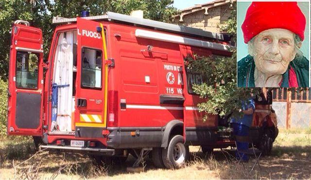 Ritrovata morta l'anziana scomparsa 