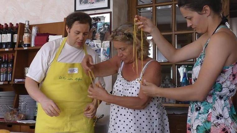 Il re della sfoglia di Rai Due in cattedra ad Abetone in arte