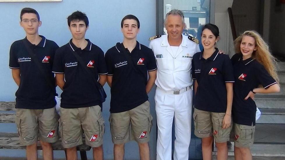 I giovani a lezione dalla Capitaneria
