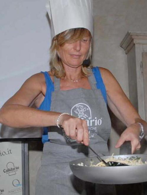 Gabriella Micaelli la più brava in cucina 