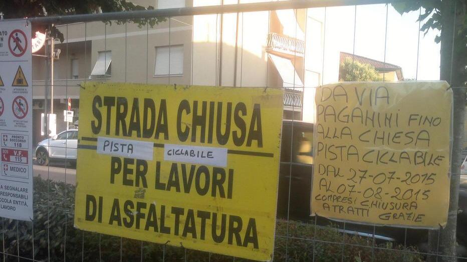 Via ai lavori di rifacimento della pista ciclabile colabrodo