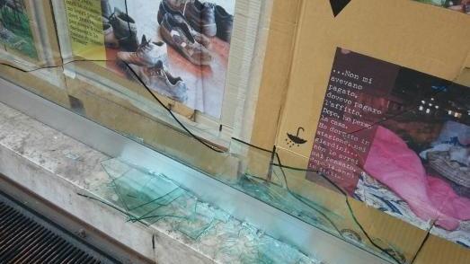 Il centro contro le mafie nel mirino dei vandali