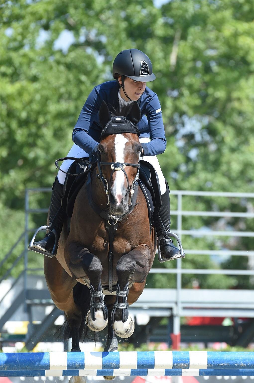 Lucia Salatini decima agli assoluti di salto ad ostacoli