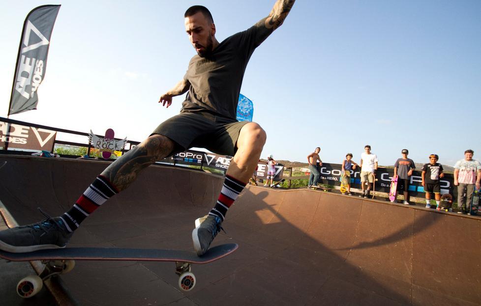 Skate rock Ink, che spettacolo alla Marinedda 
