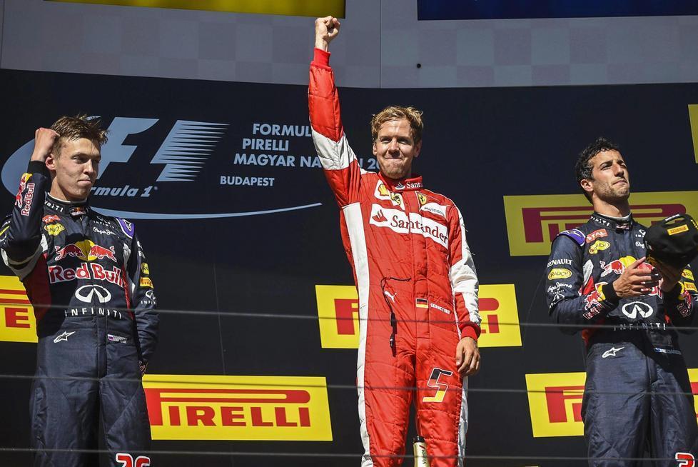 La magia di Vettel dedicata a Bianchi 