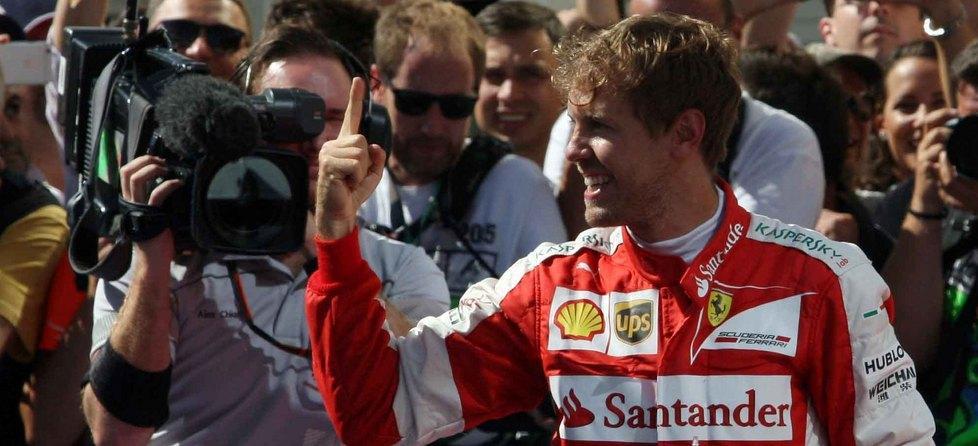 Sua maestà Vettel e la Ferrari trionfa 