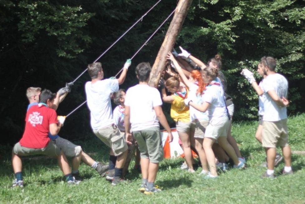 Campo estivo ad alta quota per 400 scout