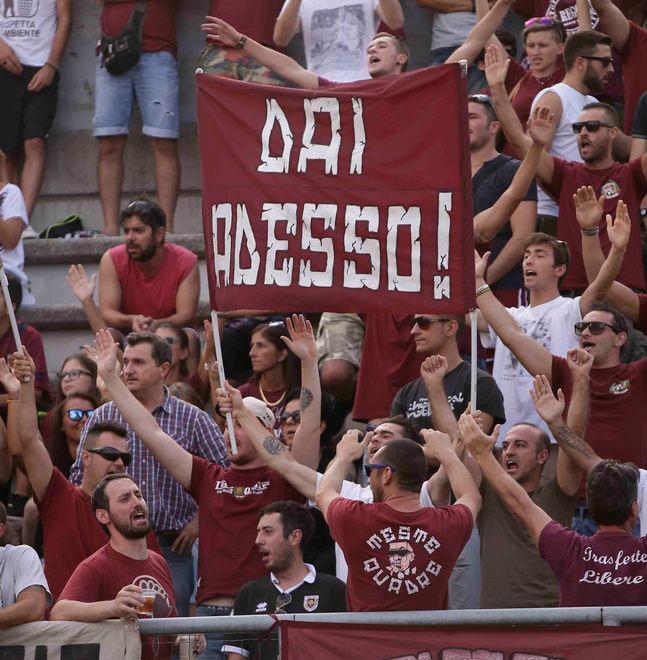 La Reggiana riscalda la passione dei suoi tifosi 