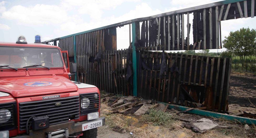 In fiamme le barriere anti-rumore 