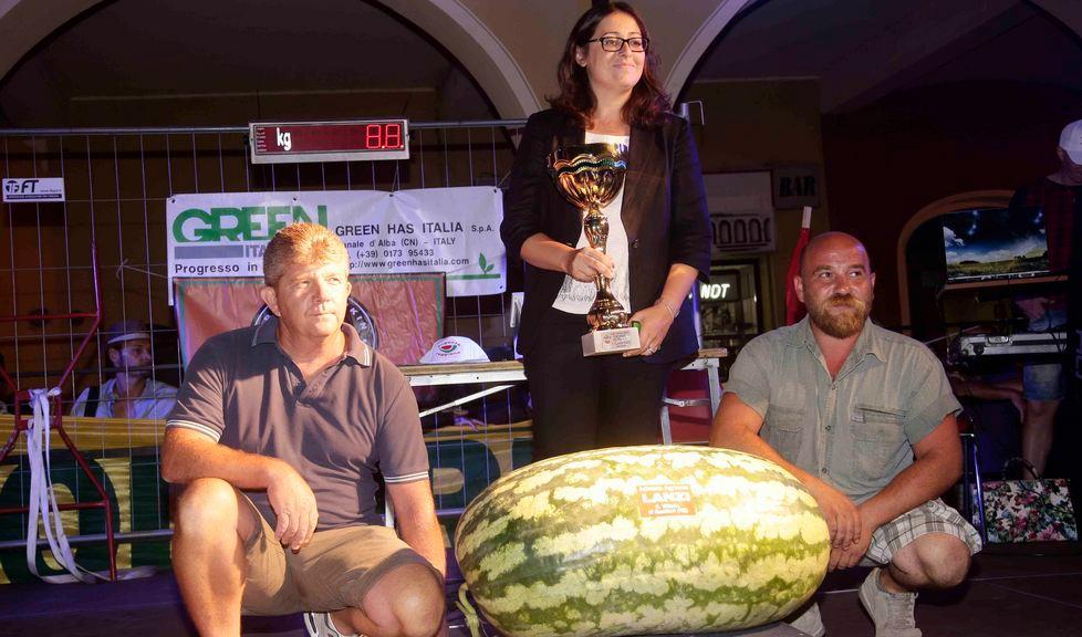 Miss Anguria pesa 81 chili e viene da Santa Vittoria 