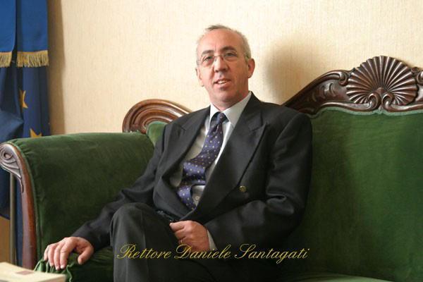 Daniele Santagati quando era rettore del Convitto Cicognini
